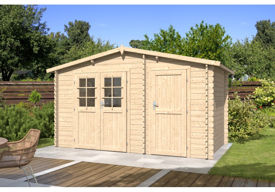 Domek ogrodowy ASTER mini, 3.8x2.3m 28mm