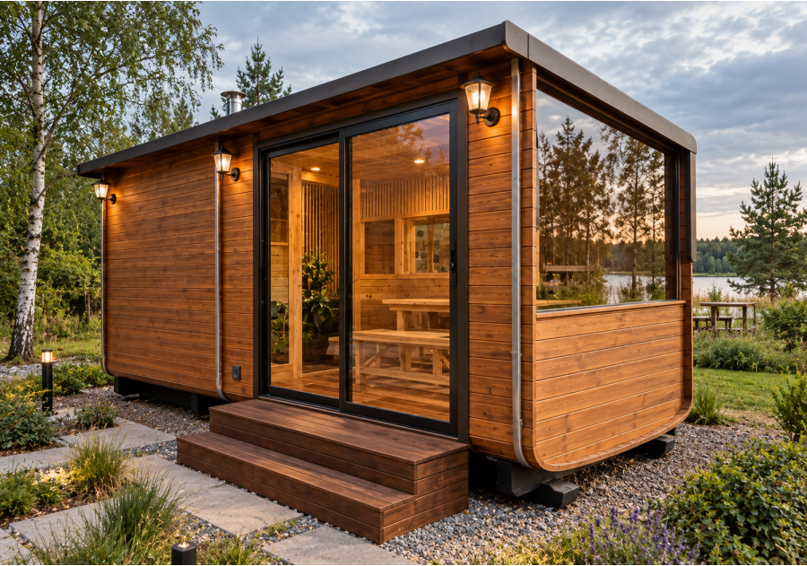 Sauna PING 5,0x2,4m