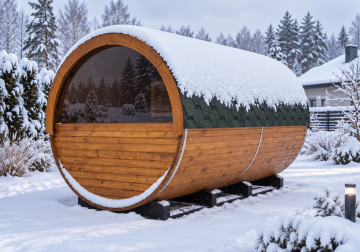 Sauna BAREL 4,0x2,3m