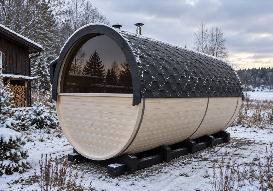 Sauna BAREL 6,0x2,3m