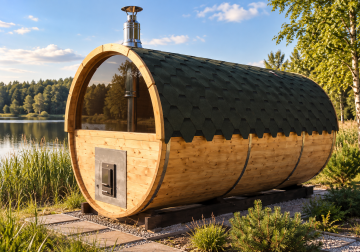 Sauna OKRĄGŁA 4,0x2,3m