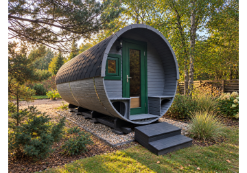 Sauna OKRĄGŁA 4,5x2,3m