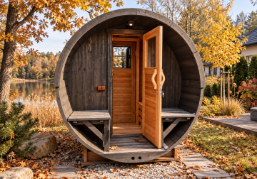 Sauna OKRĄGŁA 5,0x2,3m
