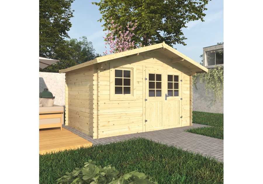 Domek ogrodowy CEDR9, 3.5x3.0m 28mm