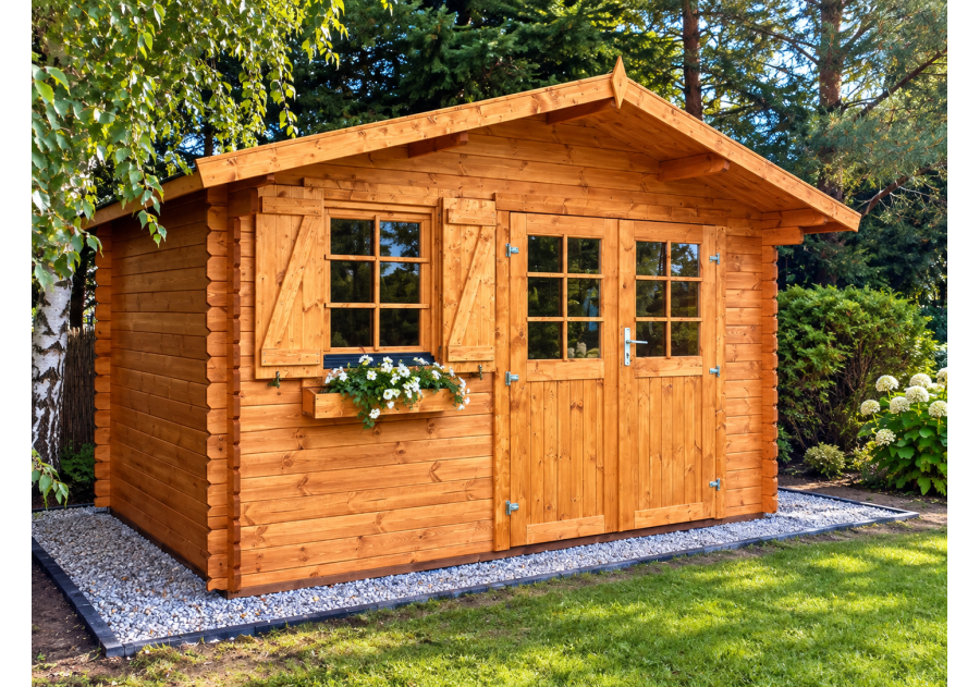Domek ogrodowy CEDR11, 3.5x3.5m 28mm
