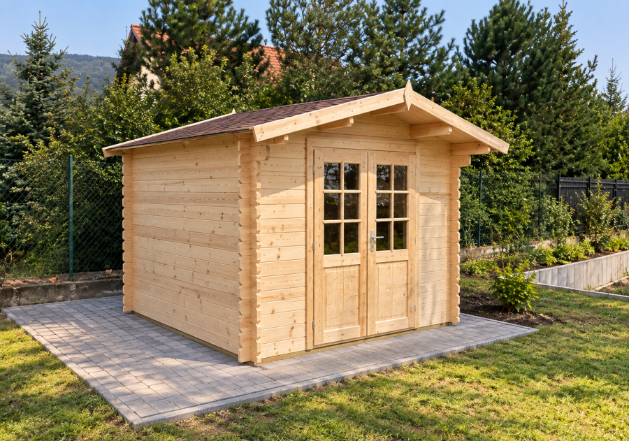 Domek ogrodowy OLIV10, 3.0x4.0m 34mm