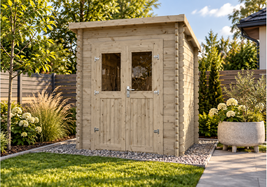 Domek ogrodowy MINI G4 2.3x1.2m 28mm