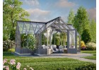 Altana nowoczesna EMILIA191 GH 5.43x4.21m RAL7012 DARK GREY