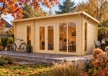 Domek letniskowy BARI19, 5.68x3.85m 44mm