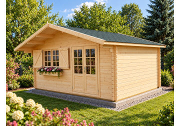 Domek letniskowy LAUR17, 5.0x4.0m 44mm