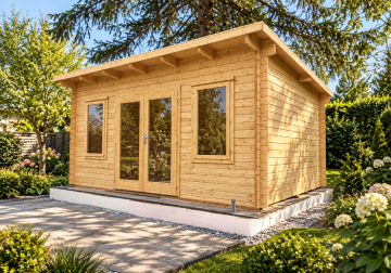Domek ogrodowy LISA 142, 4.7x3.5m 44mm