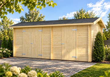 Domek ogrodowy JARI89, 4.1x2.6m 28mm