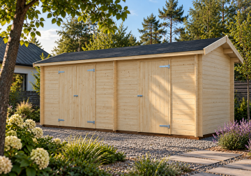 Domek ogrodowy JARI145, 5.2x3.2m 28mm