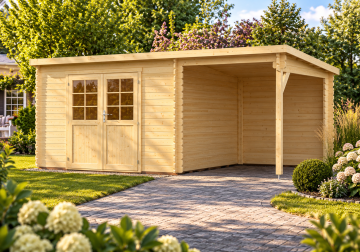Domek ogrodowy MARY57+, 3.20x2.20m 28mm