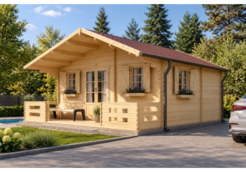 Domek letniskowy BARCELONA2 6.0x4.5m 34mm
