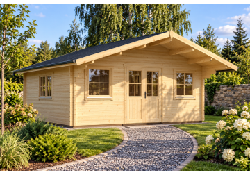Domek ogrodowy HELEN246, 5.30x5.30m 70mm