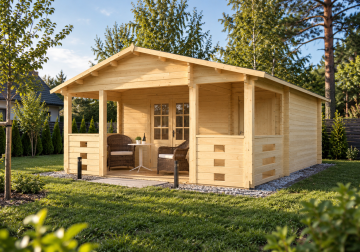 Domek ogrodowy ASTANA, 5.1x3.4m 44mm
