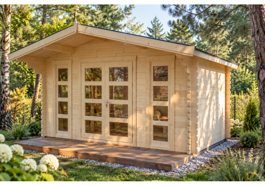Domek BRISTOL, 3.88x3.28m 34mm