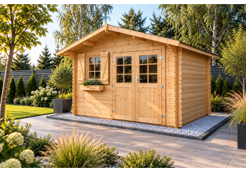Domek ogrodowy CEDR12, 3.5x4.0m 28mm