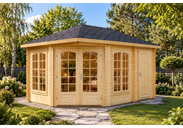 Altana drewniana MELA107 4.5x3.0m 28mm