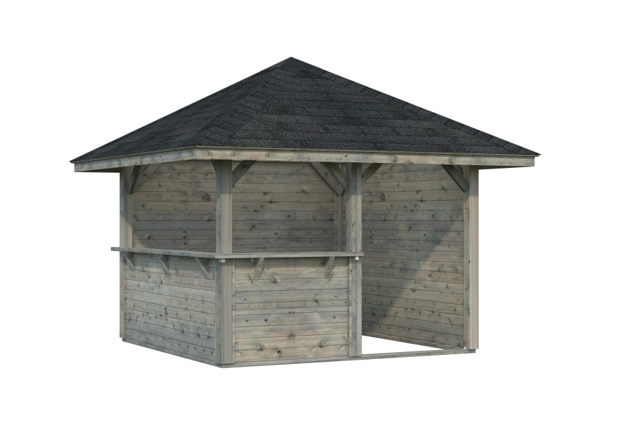 Pawilon handlowy BIANCA83 3.0x3.0m [set 103, seria CONNECT]