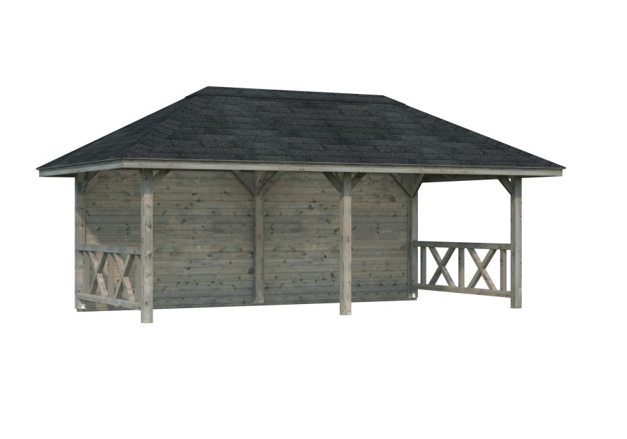 Altana ogrodowa BIANCA166 5.88x3.0m [set 108, seria CONNECT]