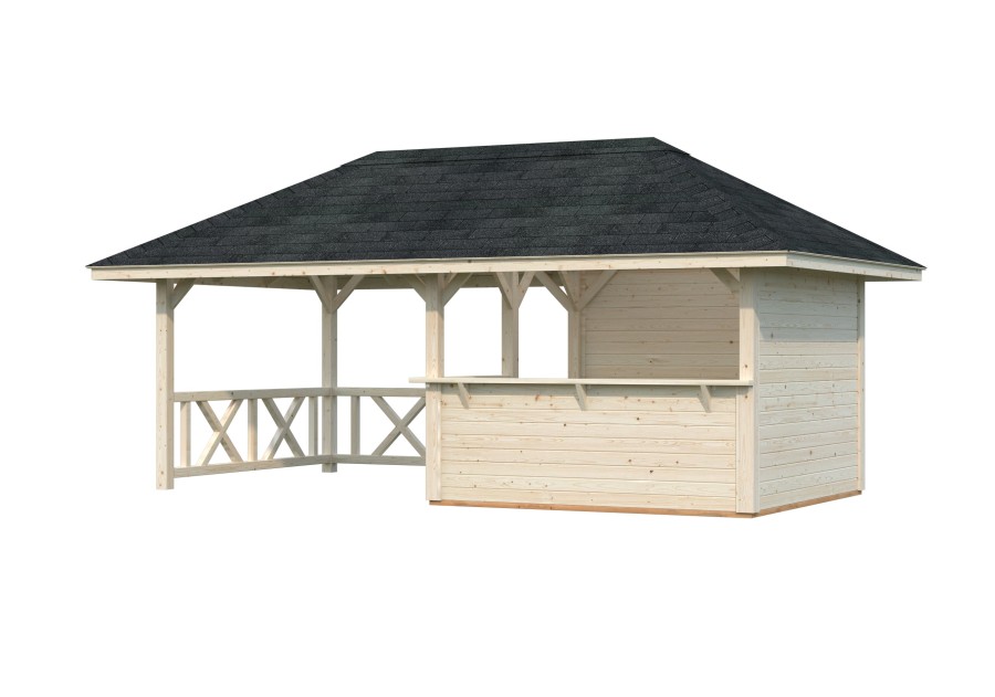 Altana ogrodowa BIANCA166 5.88x3.0m [set 110, seria CONNECT]