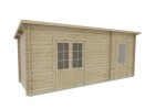 Domek ogrodowy LINE60, 5.8x2.0m 34mm