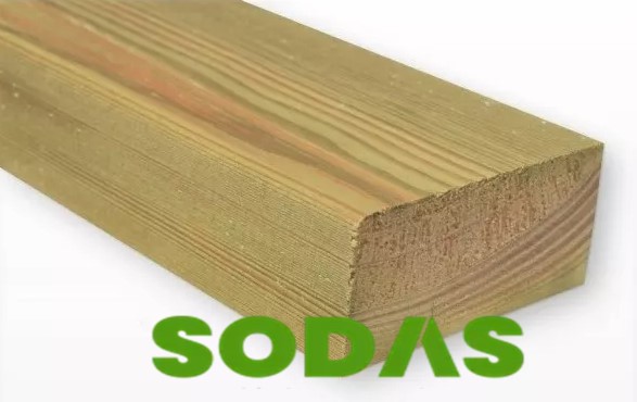 Drewno konstrukcyjne sosnowe C24 dostępne w ofercie Sodas